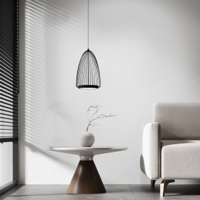 Подвесной светильник Eurosvet Comodita 40009/1 LED черный в Глазове - glazov.ok-mebel.com | фото 4