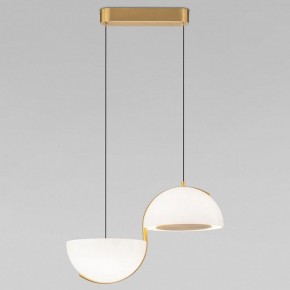 Подвесной светильник Eurosvet Emisfero 50083/2 LED золото в Глазове - glazov.ok-mebel.com | фото