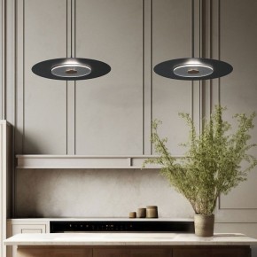 Подвесной светильник Eurosvet Kontur 40030/1 LED черный в Глазове - glazov.ok-mebel.com | фото 3