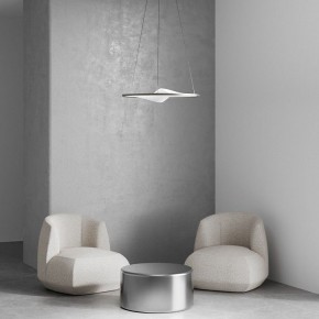 Подвесной светильник Eurosvet Occhio 40027/1 LED серый в Глазове - glazov.ok-mebel.com | фото 4
