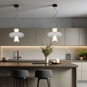 Подвесной светильник Eurosvet Titania 40028/1 LED белый в Глазове - glazov.ok-mebel.com | фото 3
