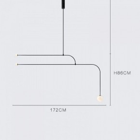 Подвесной светильник Imperiumloft Lines LINES-05 в Глазове - glazov.ok-mebel.com | фото 3