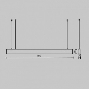 Подвесной светильник Maytoni BASIS P051PL-36W2.7-6K-W в Глазове - glazov.ok-mebel.com | фото 7