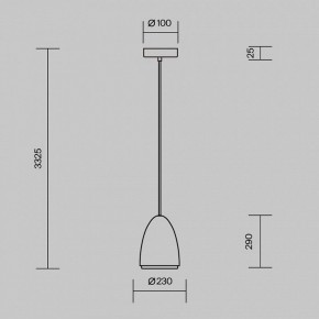 Подвесной светильник Maytoni Pilastro MOD430PL-01CM в Глазове - glazov.ok-mebel.com | фото 5