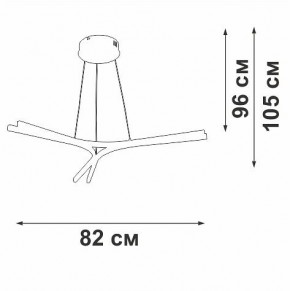 Подвесной светильник Vitaluce V2708 V2708-9/3S в Глазове - glazov.ok-mebel.com | фото 3