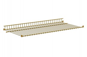 Полка сотовая L695 (золото) в Глазове - glazov.ok-mebel.com | фото