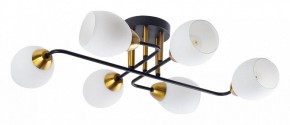 Потолочная люстра Arte Lamp Andrea A8141PL-6BK в Глазове - glazov.ok-mebel.com | фото