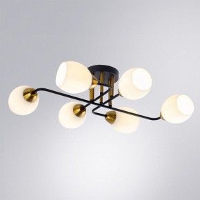 Потолочная люстра Arte Lamp Andrea A8141PL-6BK в Глазове - glazov.ok-mebel.com | фото 2