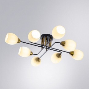 Потолочная люстра Arte Lamp Andrea A8141PL-8BK в Глазове - glazov.ok-mebel.com | фото 2