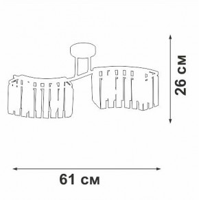 Потолочная люстра Vitaluce V5884 V5884-0/4PL в Глазове - glazov.ok-mebel.com | фото 4