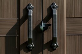 Сарай Фактор 8x11 (Factor 8x11) бежевый/серо-коричневый в Глазове - glazov.ok-mebel.com | фото 4