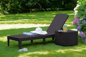 Шезлонг Джайпур (Jaipur Sun lounger) виски-коричневый в Глазове - glazov.ok-mebel.com | фото 2