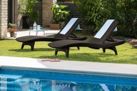 Шезлонг Пацифик (Pacific) виски-коричневый в Глазове - glazov.ok-mebel.com | фото 3