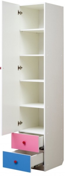 Шкаф 1-но дверный с ящиками и фотопечатью Совята 1.1 (400) в Глазове - glazov.ok-mebel.com | фото 2