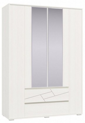 Шкаф 4-х дверный с ящиками АДЕЛИНА (4-4833рам.б) в Глазове - glazov.ok-mebel.com | фото 1