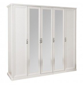 Шкаф 5-ти ств (2+1+2) с зеркалами Мишель (комплект) в Глазове - glazov.ok-mebel.com | фото