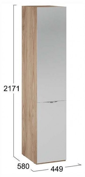 Шкаф для белья Глосс СМ-319.07.002 в Глазове - glazov.ok-mebel.com | фото 4