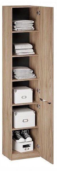 Шкаф для белья Глосс СМ-319.07.012 в Глазове - glazov.ok-mebel.com | фото 2