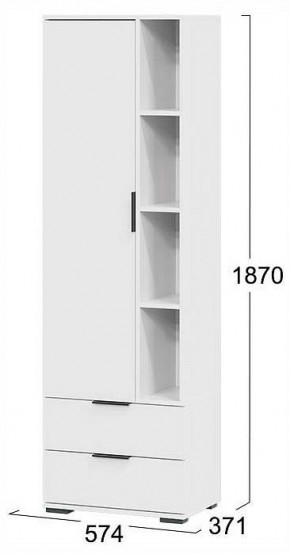 Шкаф комбинированный Агата в Глазове - glazov.ok-mebel.com | фото 4