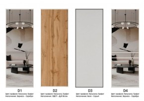 Шкаф-купе 1600 серии SOFT D1+D3+B2+PL1 (2 ящика+1штанга) профиль «Графит» в Глазове - glazov.ok-mebel.com | фото 9