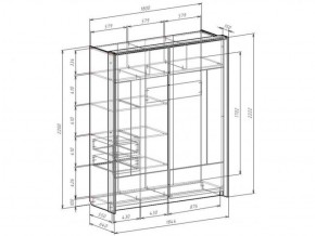 Шкаф-купе 1800 ЛИБЕРТИ в Глазове - glazov.ok-mebel.com | фото 4