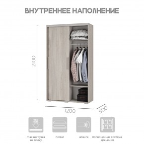 Шкаф-купе ШКК-11 (ясень белый) в Глазове - glazov.ok-mebel.com | фото 6