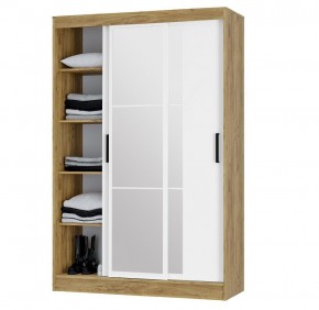 Шкаф-купе Тайм ШКК-03 (крафт/белый) в Глазове - glazov.ok-mebel.com | фото 3
