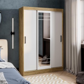 Шкаф-купе Тео ШКК-02 (крафт/белый) в Глазове - glazov.ok-mebel.com | фото