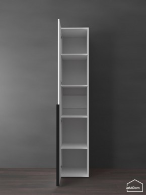 Шкаф Linnea MHR-1-2 2050х400х510 (Белый-М 11.1.2) в Глазове - glazov.ok-mebel.com | фото 4