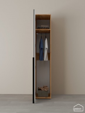 Шкаф Linnea MHR-1 2050х400х510 (ДВ-М 11.1.25) в Глазове - glazov.ok-mebel.com | фото 4