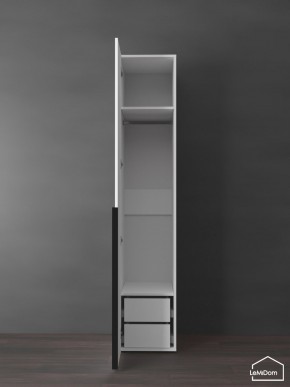 Шкаф Linnea MHR-1-3 2050х400х510 (Белый-М 11.1.2) в Глазове - glazov.ok-mebel.com | фото 6