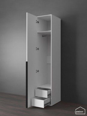 Шкаф Linnea MHR-1-3 2050х400х510 (Белый-М 11.1.2) в Глазове - glazov.ok-mebel.com | фото 7