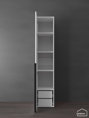 Шкаф Linnea MHR-1-3 2050х400х510 (Белый-М 11.1.2) в Глазове - glazov.ok-mebel.com | фото 7