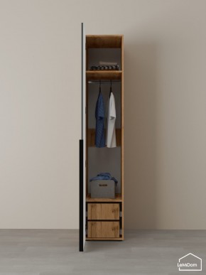 Шкаф Linnea MHR-1-3 2050х400х510 (ДВ-М 11.1.25) в Глазове - glazov.ok-mebel.com | фото 5