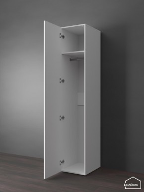 Шкаф Linnea MHR-1PO 2050х400х510 (Белый-М 11.1.2) в Глазове - glazov.ok-mebel.com | фото 4