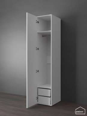 Шкаф Linnea MHR-1PO-3 2050х400х510 (Белый-М 11.1.2) в Глазове - glazov.ok-mebel.com | фото 4