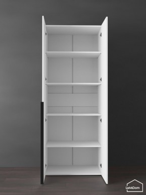 Шкаф Linnea MHR-2-2 2050х800х510 (Белый-М 11.1.2) в Глазове - glazov.ok-mebel.com | фото 4