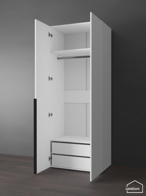 Шкаф Linnea MHR-2-3 2050х800х510 (Белый-М 11.1.2) в Глазове - glazov.ok-mebel.com | фото 6