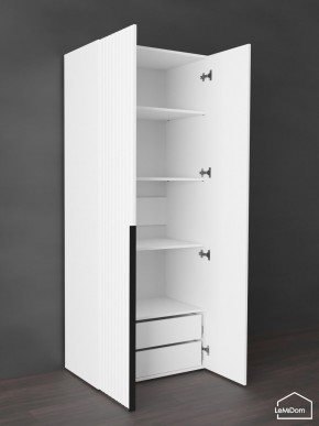 Шкаф Linnea MHR-2-4 2050х800х510 (Белый-М 11.1.2) в Глазове - glazov.ok-mebel.com | фото 6