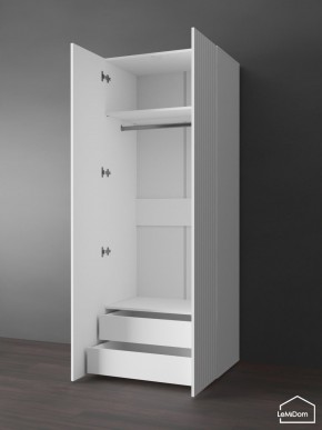 Шкаф Linnea MHR-2PO-3 2050х800х510 (Белый-М 11.1.2) в Глазове - glazov.ok-mebel.com | фото 5