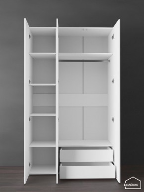Шкаф Linnea MHR-3PO-2 2050х1200х510 (Белый-М 11.1.2) в Глазове - glazov.ok-mebel.com | фото 5
