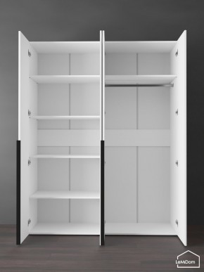 Шкаф Linnea MHR-4-1 2050х1600х510 (Белый-М 11.1.2) в Глазове - glazov.ok-mebel.com | фото 4