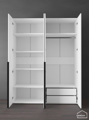 Шкаф Linnea MHR-4-2 2050х1600х510 (Белый-М 11.1.2) в Глазове - glazov.ok-mebel.com | фото 6