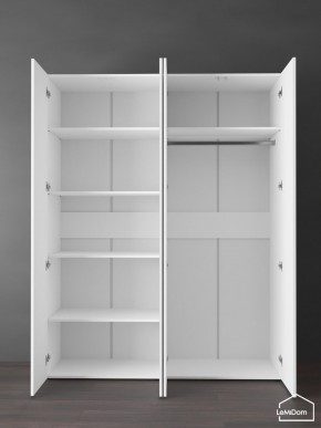 Шкаф Linnea MHR-4PO-1 2050х1600х510 (Белый-М 11.1.1) в Глазове - glazov.ok-mebel.com | фото 4