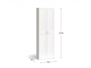 Шкаф МАКС двухдверный узкий, цвет белый в Глазове - glazov.ok-mebel.com | фото 3