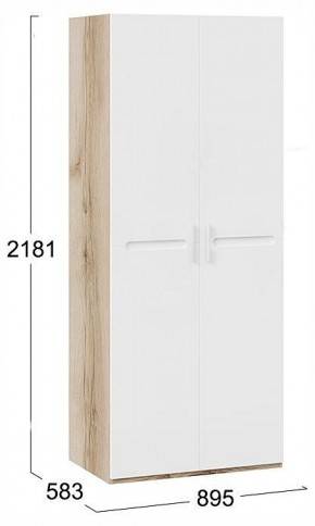 Шкаф платяной Фьюжн ТД-260.07.02 в Глазове - glazov.ok-mebel.com | фото 4