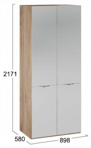 Шкаф платяной Глосс СМ-319.07.004 в Глазове - glazov.ok-mebel.com | фото 4