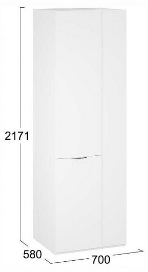 Шкаф платяной Глосс СМ-319.07.006 в Глазове - glazov.ok-mebel.com | фото 4