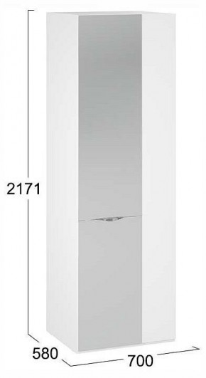 Шкаф платяной Глосс СМ-319.07.007 в Глазове - glazov.ok-mebel.com | фото 4