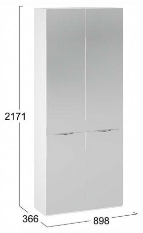 Шкаф платяной Глосс СМ-319.07.014 в Глазове - glazov.ok-mebel.com | фото 4